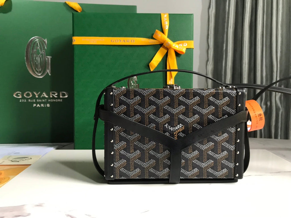 Goyard Minaudière Trunk Bag GY020290 Black