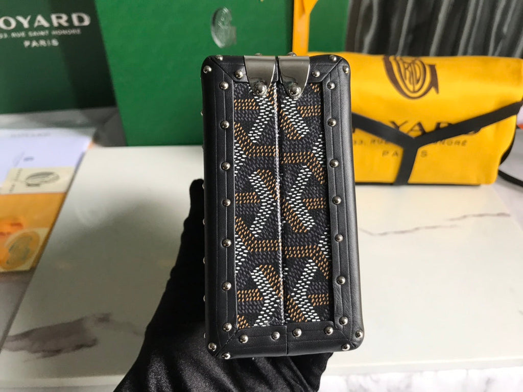 Goyard Minaudière Trunk Bag GY020290 Black