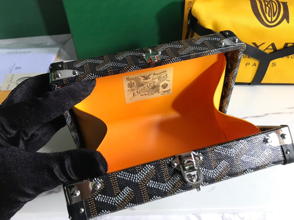 Goyard Minaudière Trunk Bag GY020290 Black