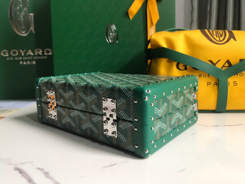 Goyard Minaudière Trunk Bag GY020290 Green