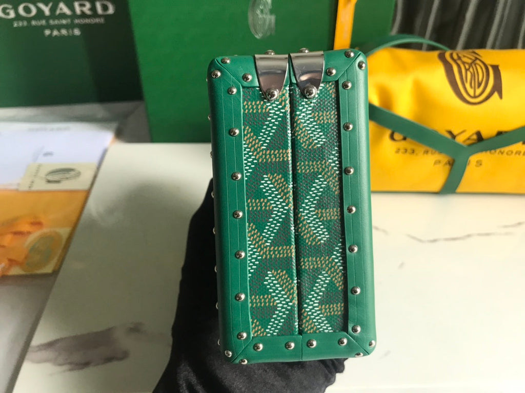 Goyard Minaudière Trunk Bag GY020290 Green