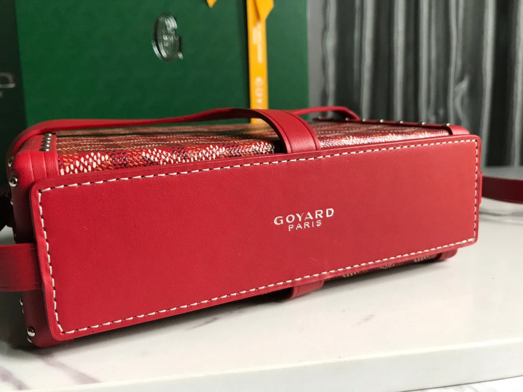 Goyard Minaudière Trunk Bag GY020290 Red