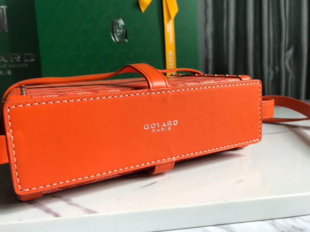 Goyard Minaudière Trunk Bag GY020290 Orange