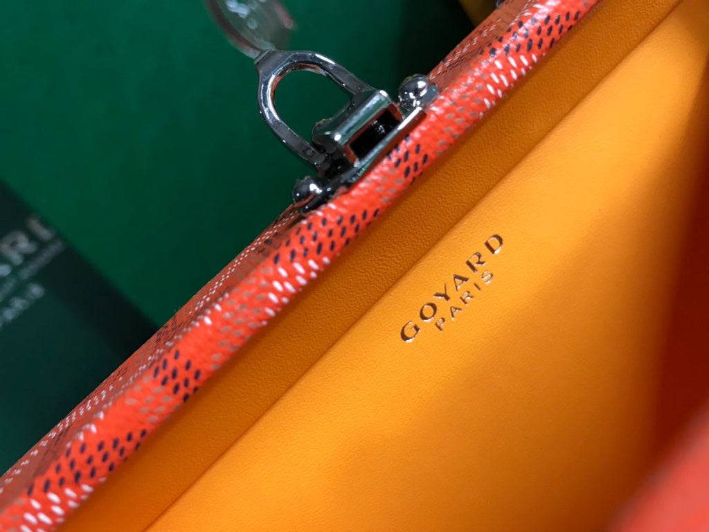 Goyard Minaudière Trunk Bag GY020290 Orange