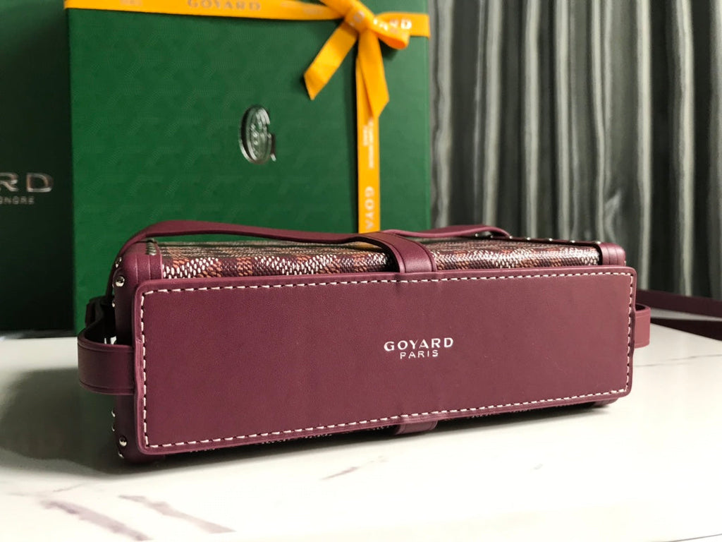 Goyard Minaudière Trunk Bag GY020290 Purple