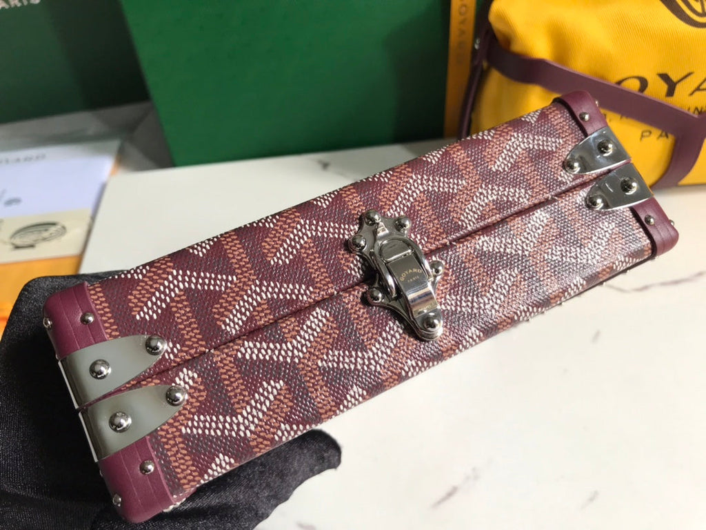 Goyard Minaudière Trunk Bag GY020290 Purple
