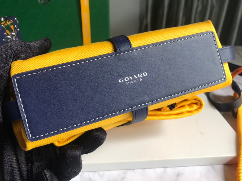 Goyard Minaudière Trunk Bag GY020290 Navy Blue