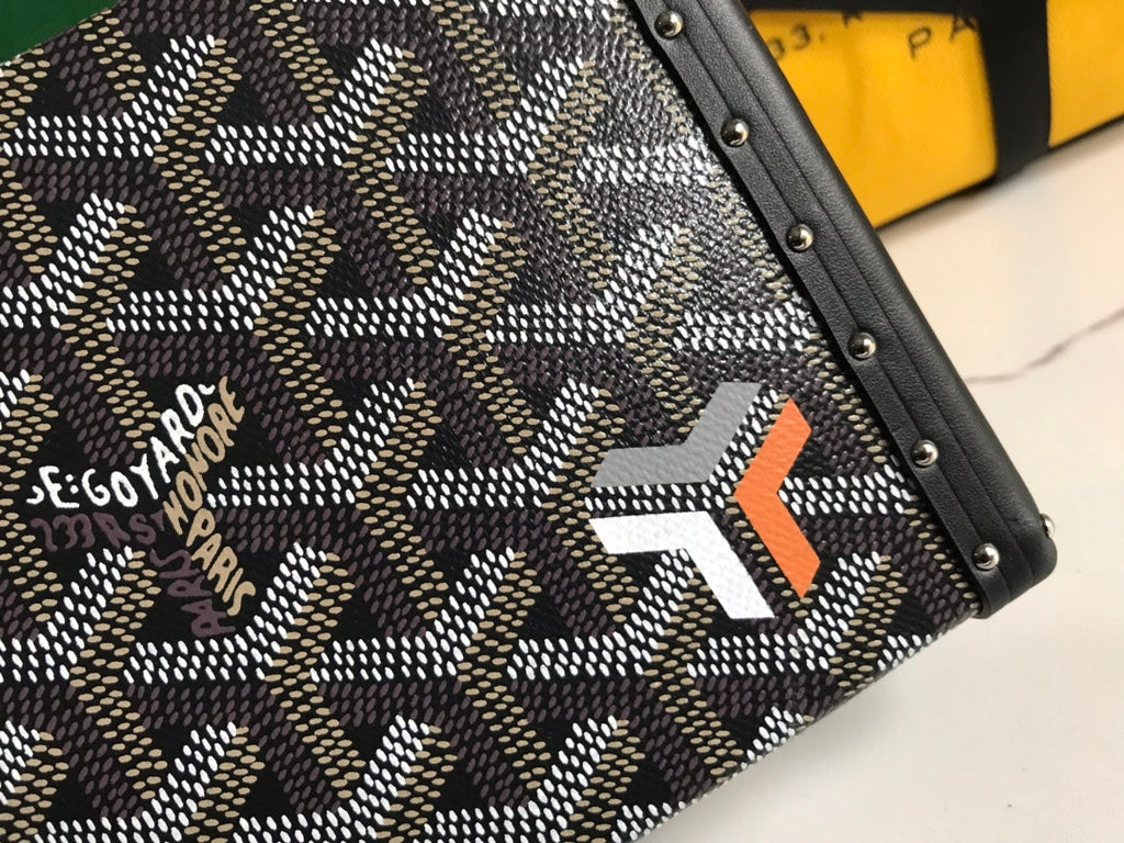 Goyard Minaudière Trunk Bag GY020291 Black