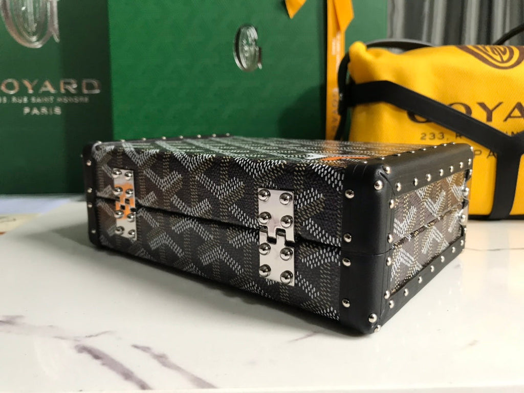 Goyard Minaudière Trunk Bag GY020291 Black