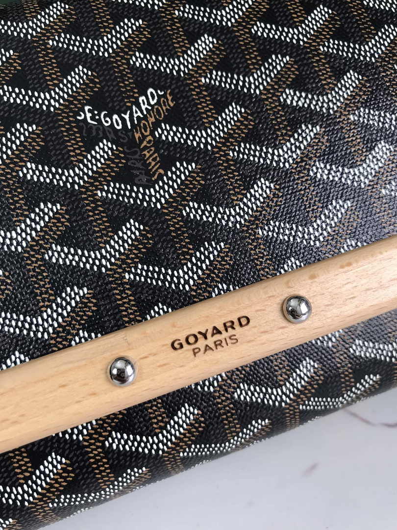 Goyard Monte-Carlo PM Clutch 020178 Goyardine Canvas Brown