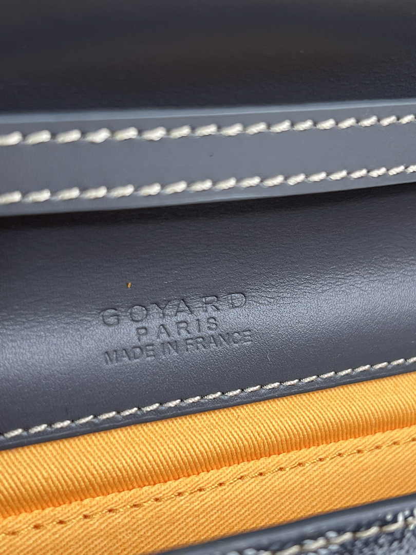 Goyard Monte-Carlo PM Clutch 020178 Goyardine Canvas Gray
