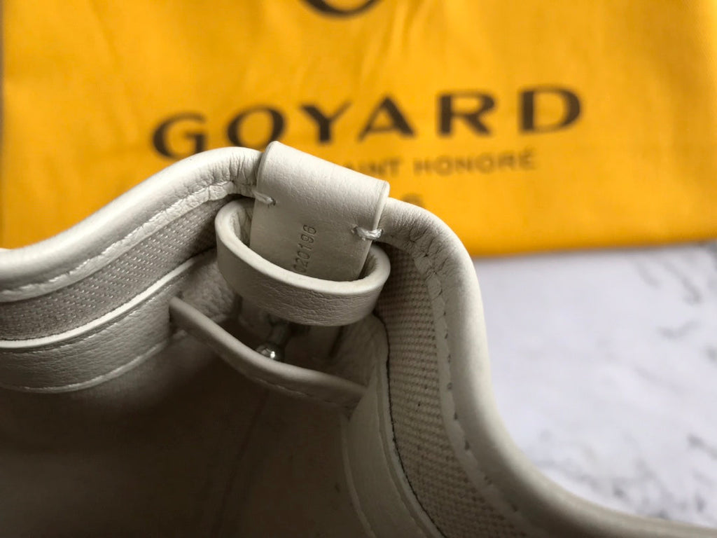 Goyard Petit Flot Bucket Bag GY020850 White