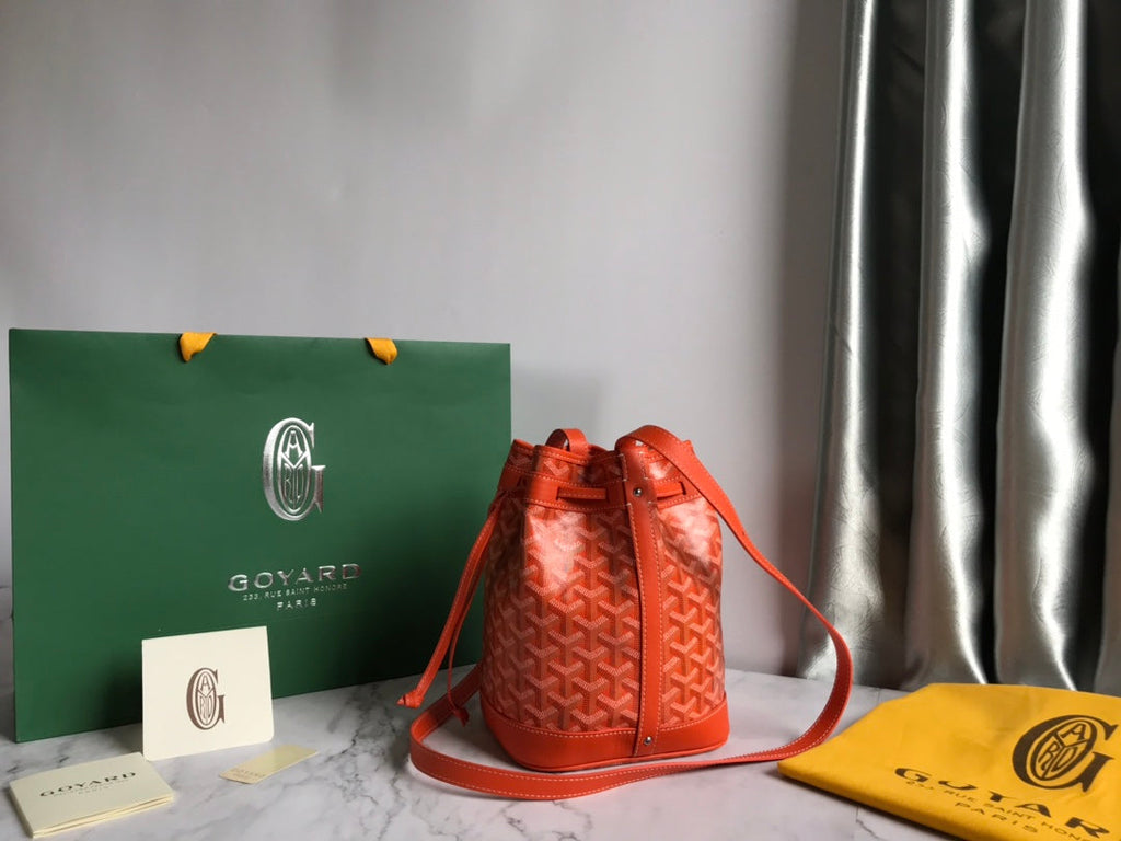 Goyard Petit Flot Bucket Bag GY020850 Orange