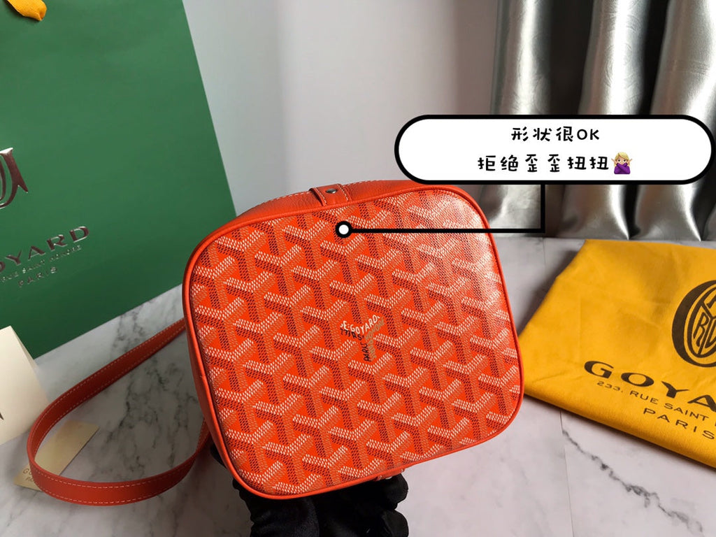 Goyard Petit Flot Bucket Bag GY020850 Orange