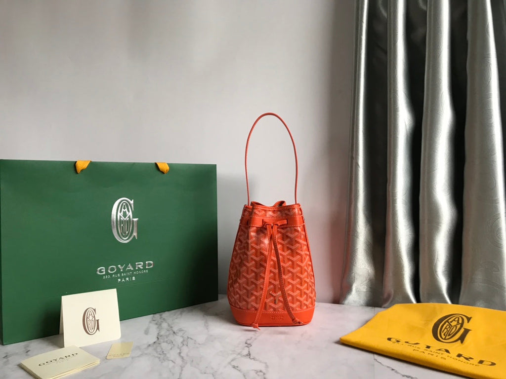 Goyard Petit Flot Bucket Bag GY020850 Orange