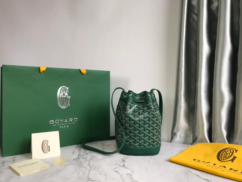 Goyard Petit Flot Bucket Bag GY020850 Green