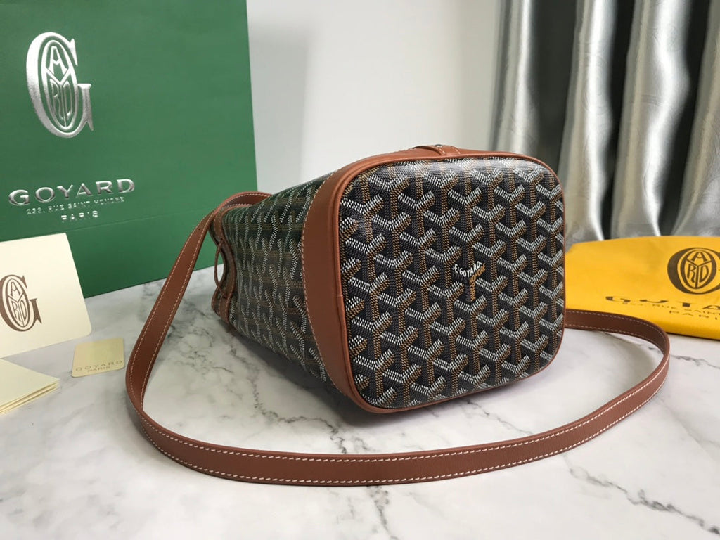 Goyard Petit Flot Bucket Bag GY020850 Tan