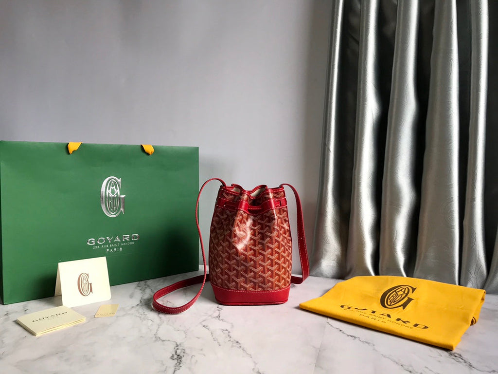 Goyard Petit Flot Bucket Bag GY020850 Red