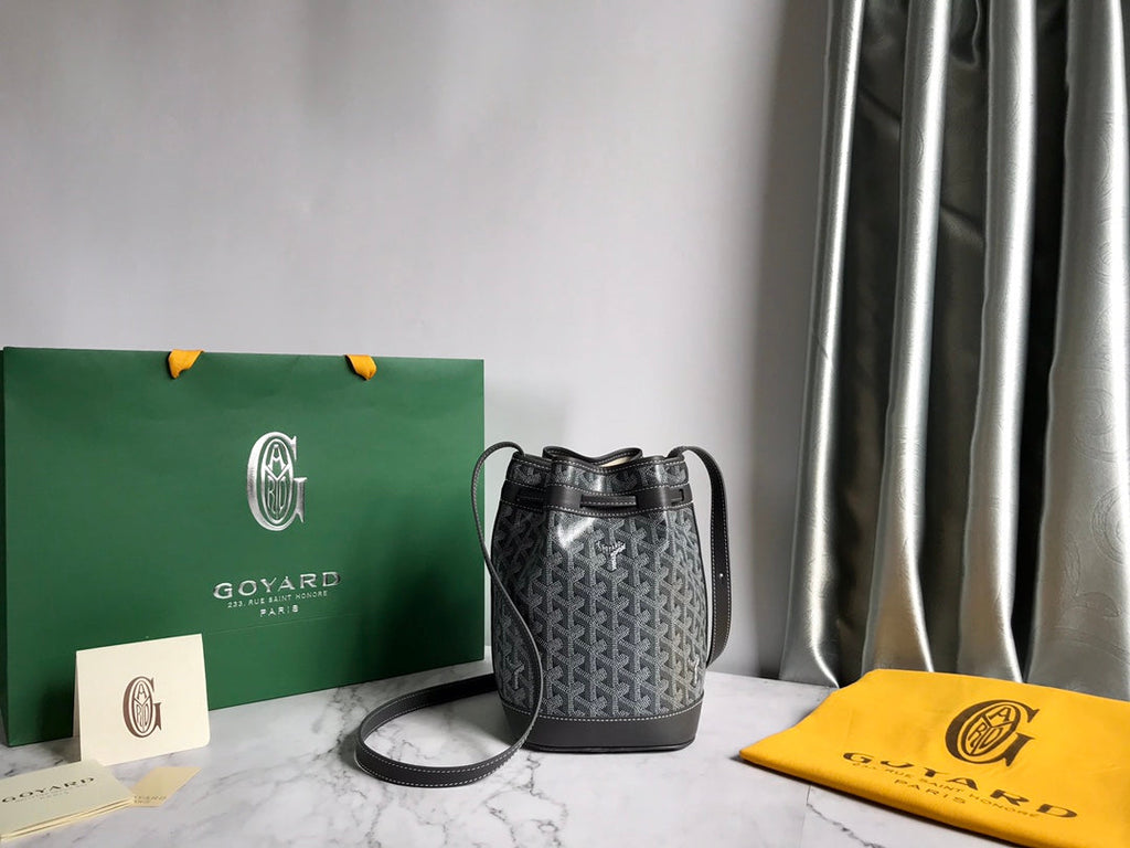Goyard Petit Flot Bucket Bag GY020850 Gray