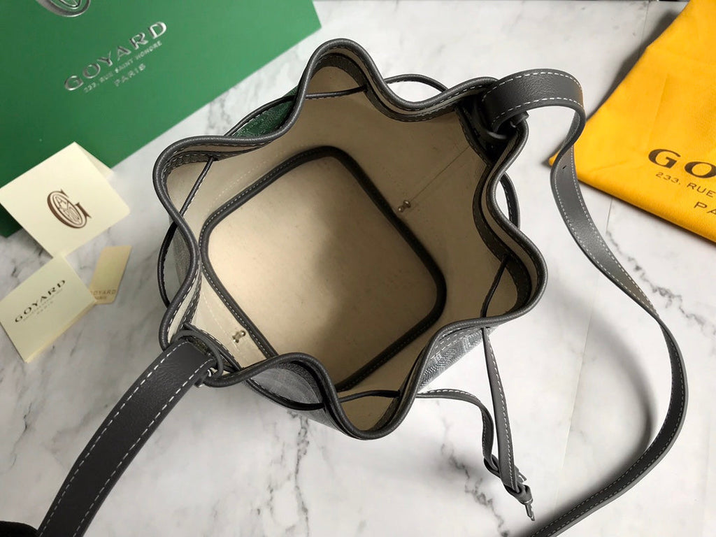 Goyard Petit Flot Bucket Bag GY020850 Gray