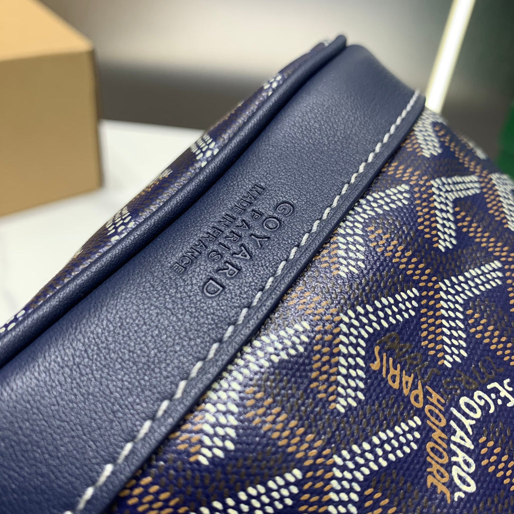 Goyard Petit Flot Bucket Bag GY020850 Navy Blue