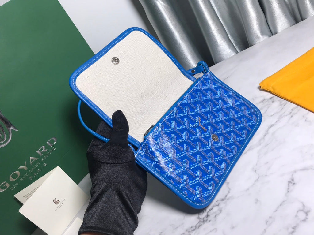 Goyard Plumet Pocket Wallet GY020188 Blue