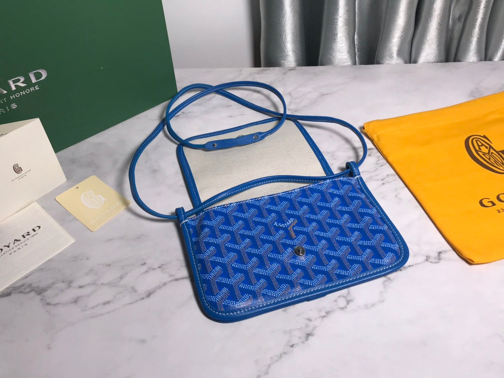 Goyard Plumet Pocket Wallet GY020188 Blue