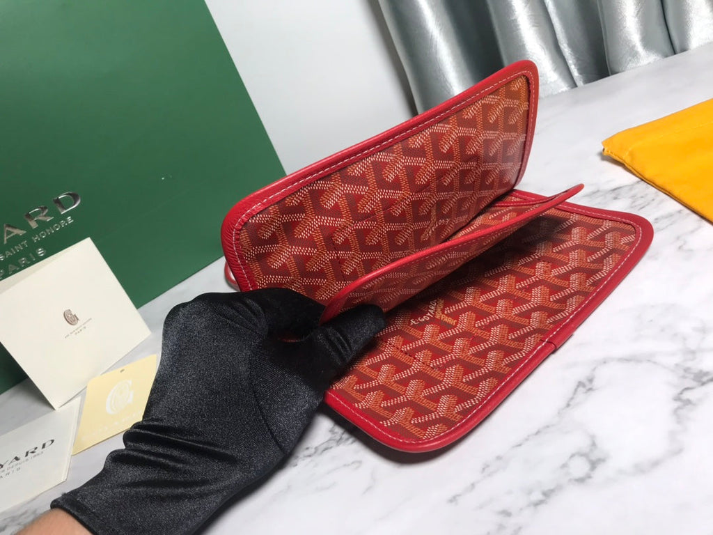 Goyard Plumet Pocket Wallet GY020188 Red