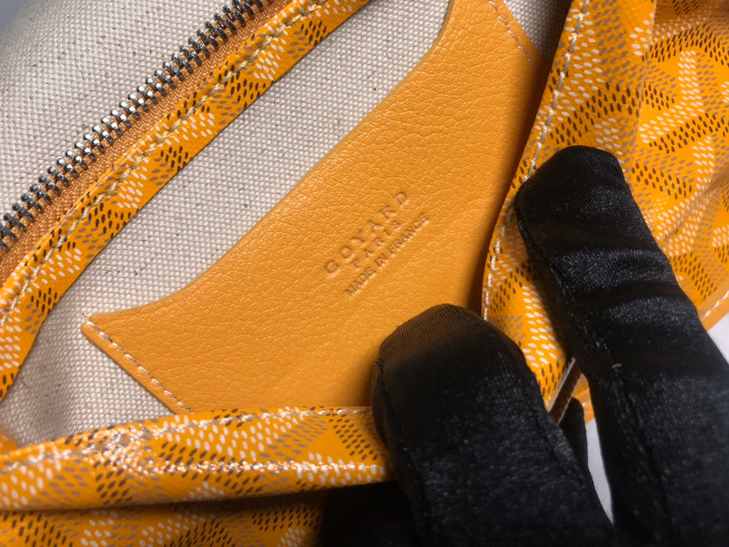 Goyard Plumet Pocket Wallet GY020188 Yellow
