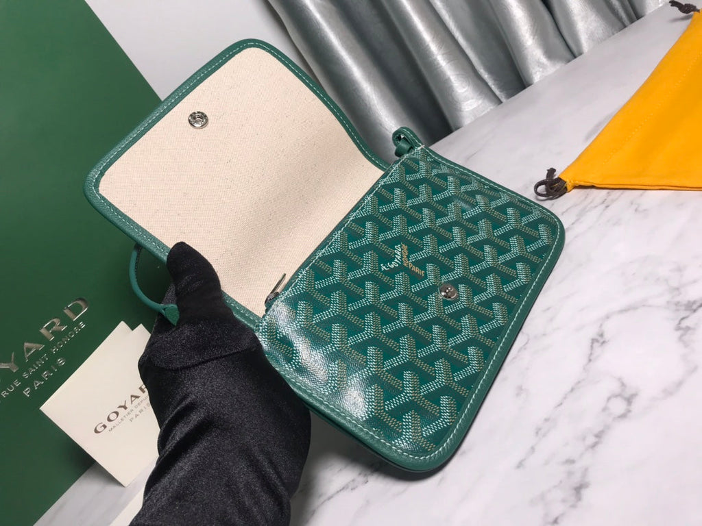 Goyard Plumet Pocket Wallet GY020188 Green