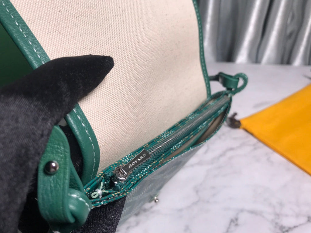 Goyard Plumet Pocket Wallet GY020188 Green