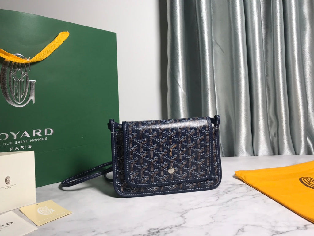 Goyard Plumet Pocket Wallet GY020188 Navy Blue