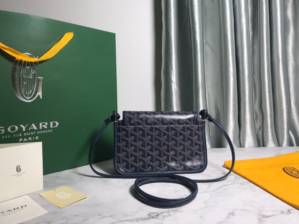 Goyard Plumet Pocket Wallet GY020188 Navy Blue