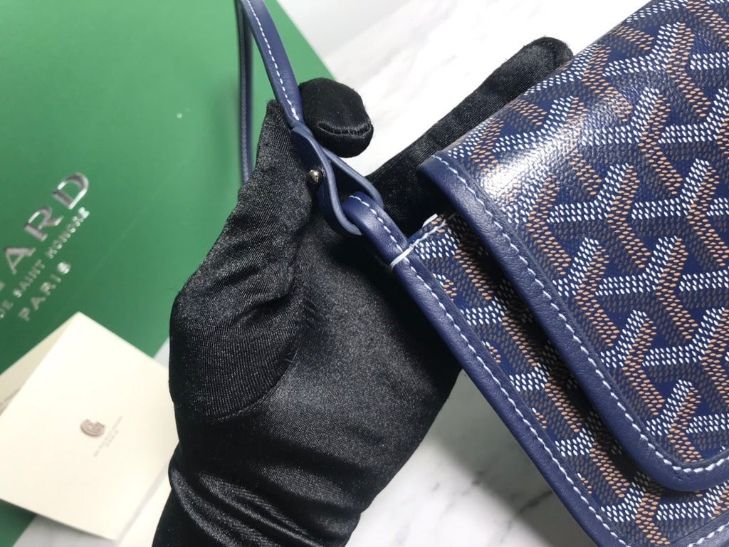 Goyard Plumet Pocket Wallet GY020188 Navy Blue
