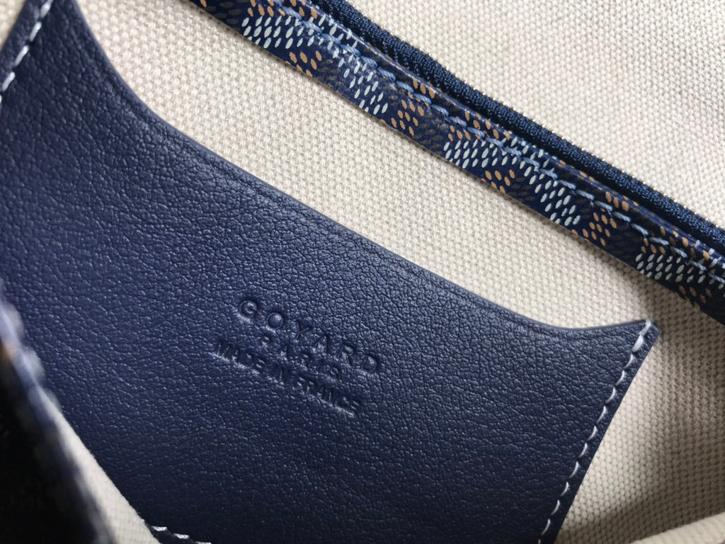 Goyard Plumet Pocket Wallet GY020188 Navy Blue