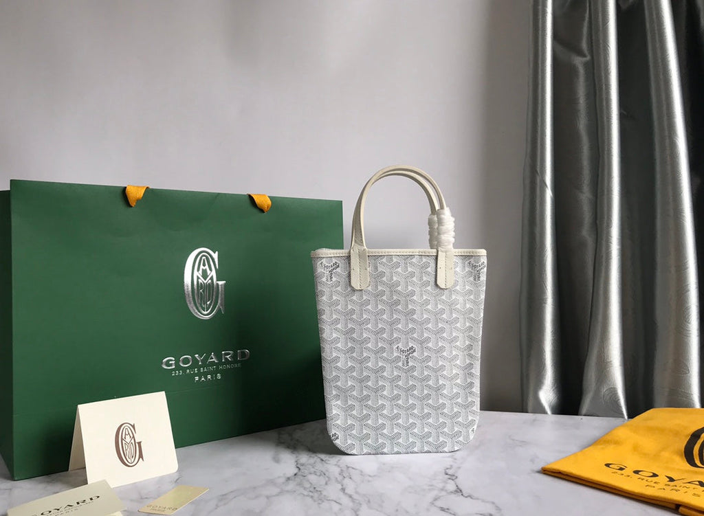 Goyard Poitiers Claire-Voie Bag GY020187 White