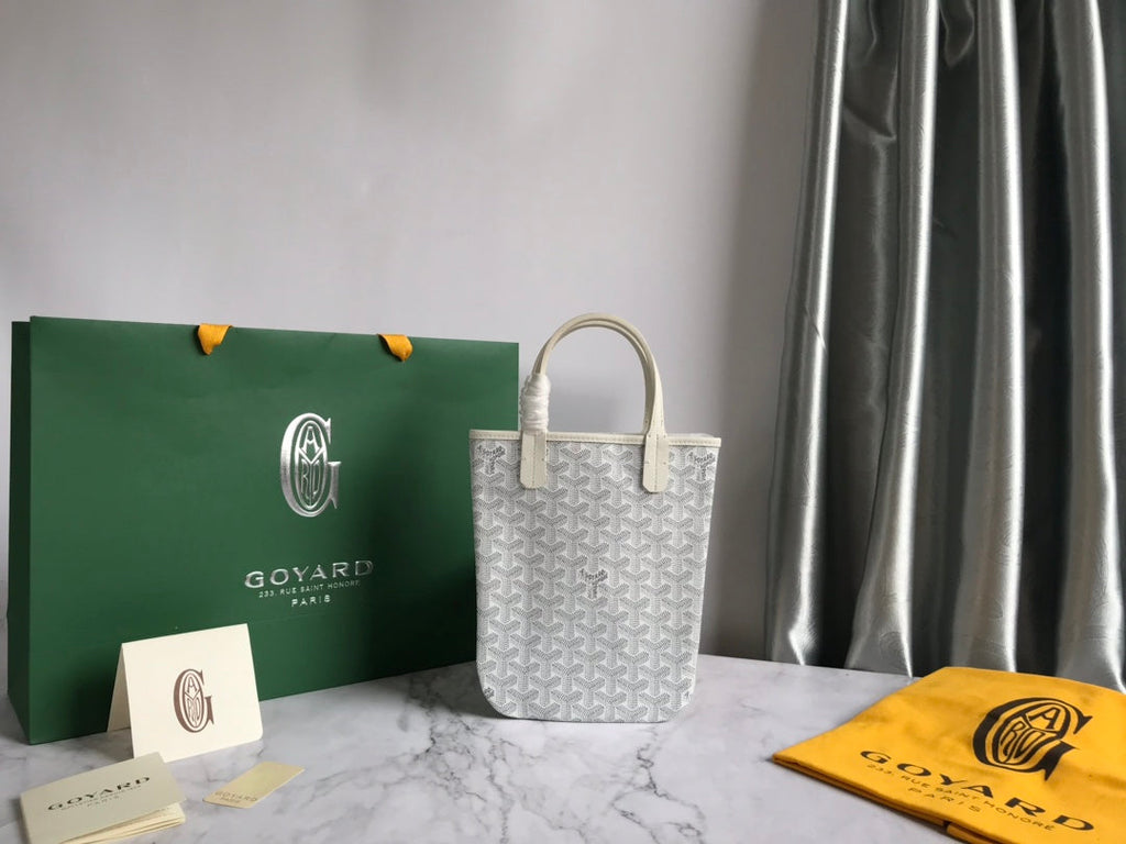 Goyard Poitiers Claire-Voie Bag GY020187 White