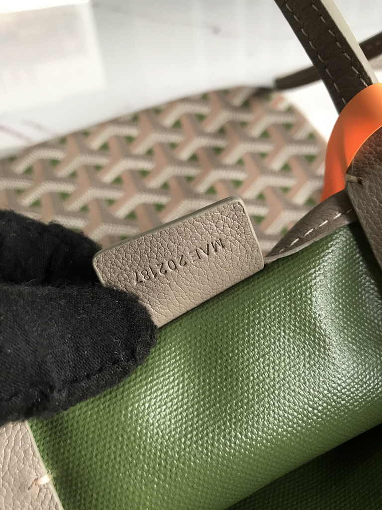 Goyard Poitiers Claire-Voie Bag GY020187 Beige Green