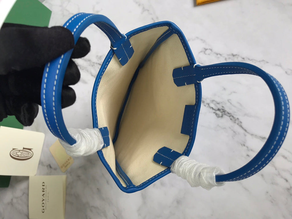 Goyard Poitiers Claire-Voie Bag GY020187 Blue
