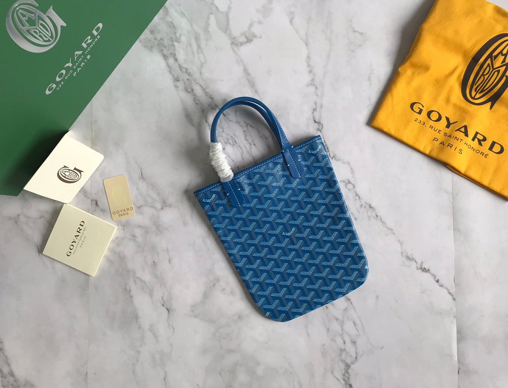 Goyard Poitiers Claire-Voie Bag GY020187 Blue