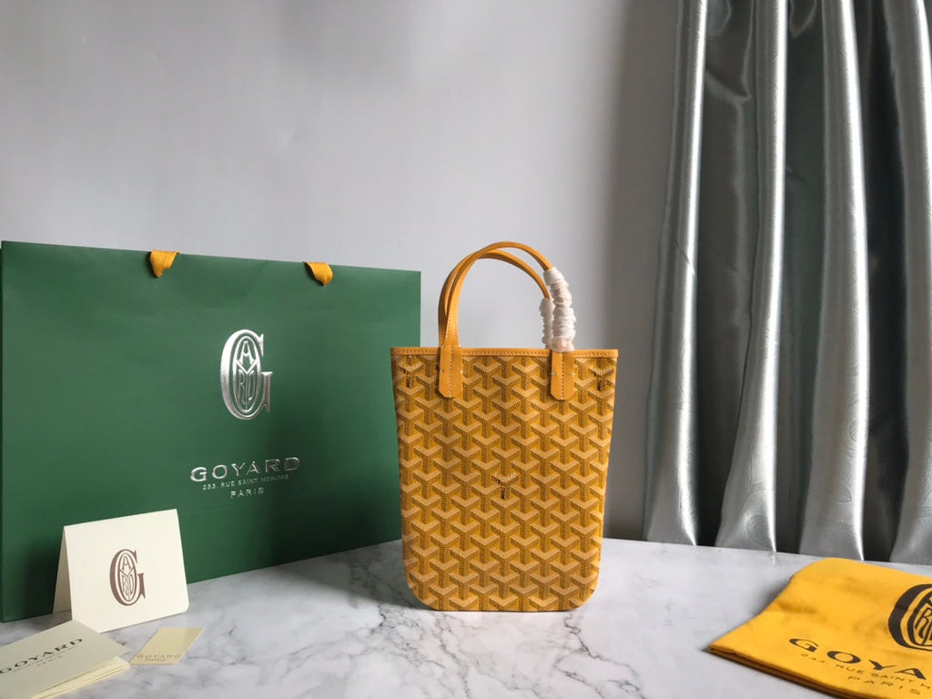 Goyard Poitiers Claire-Voie Bag GY020187 Yellow