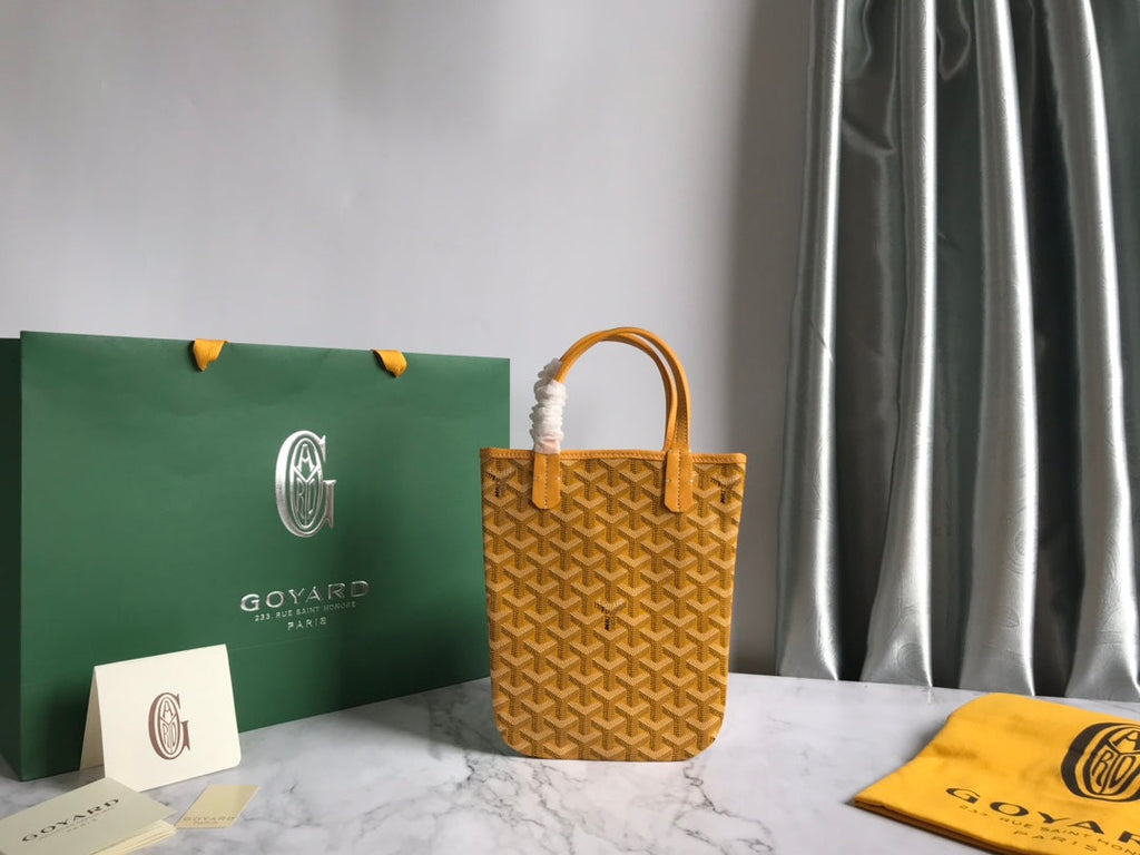 Goyard Poitiers Claire-Voie Bag GY020187 Yellow