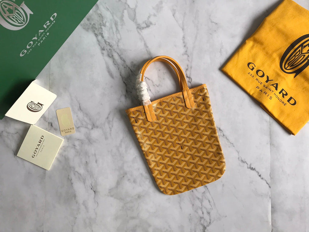 Goyard Poitiers Claire-Voie Bag GY020187 Yellow