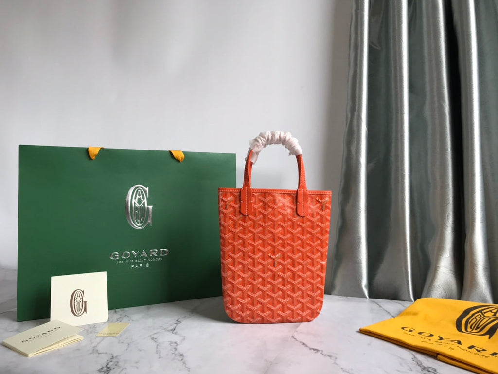 Goyard Poitiers Claire-Voie Bag GY020187 Orange