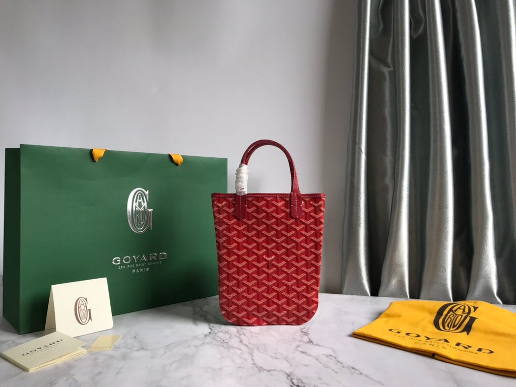 Goyard Poitiers Claire-Voie Bag GY020187 Red