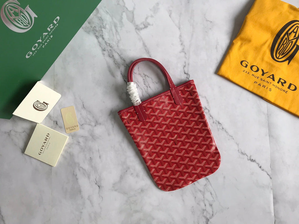 Goyard Poitiers Claire-Voie Bag GY020187 Red