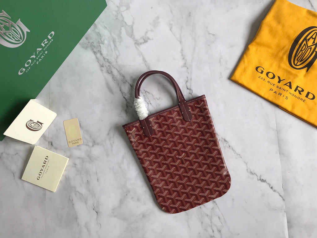 Goyard Poitiers Claire-Voie Bag GY020187 Purple