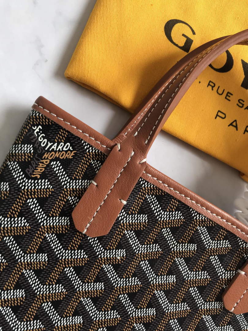 Goyard Poitiers Claire-Voie Bag GY020187 Tan