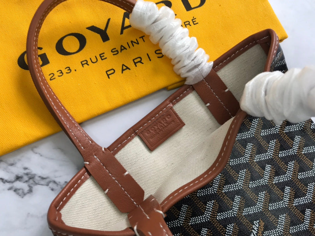 Goyard Poitiers Claire-Voie Bag GY020187 Tan