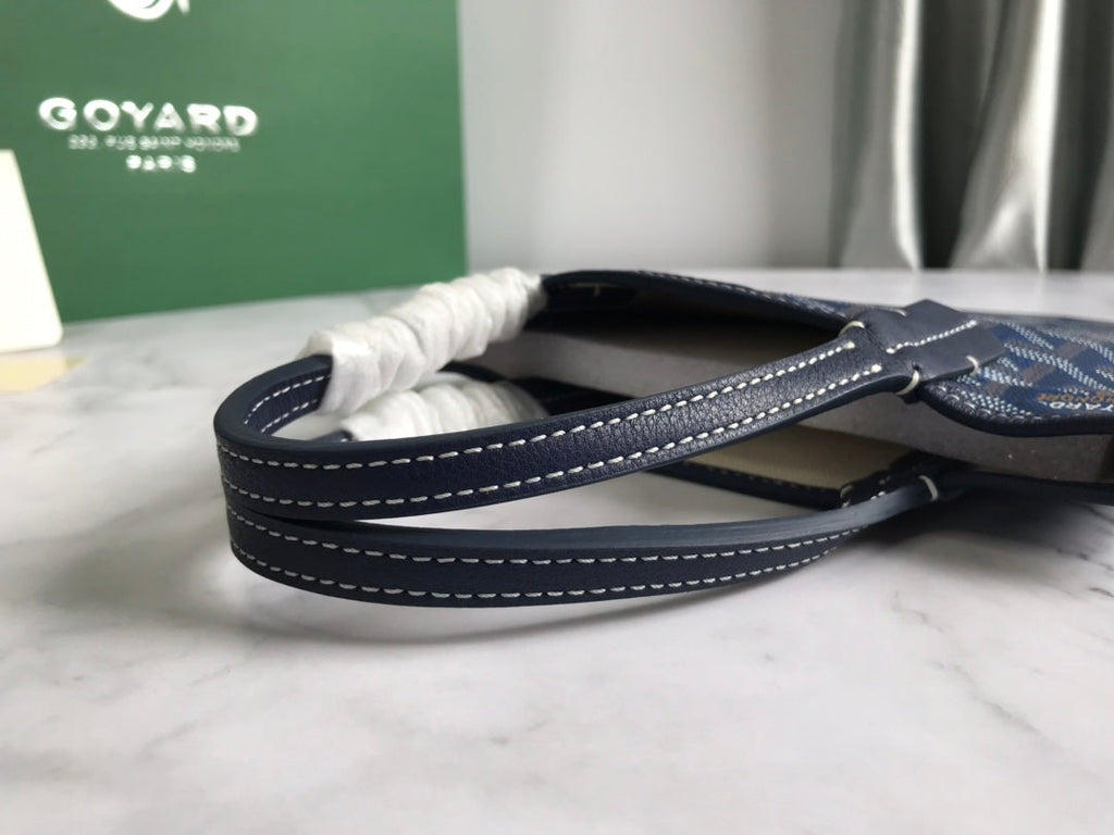 Goyard Poitiers Claire-Voie Bag GY020187 Navy Blue